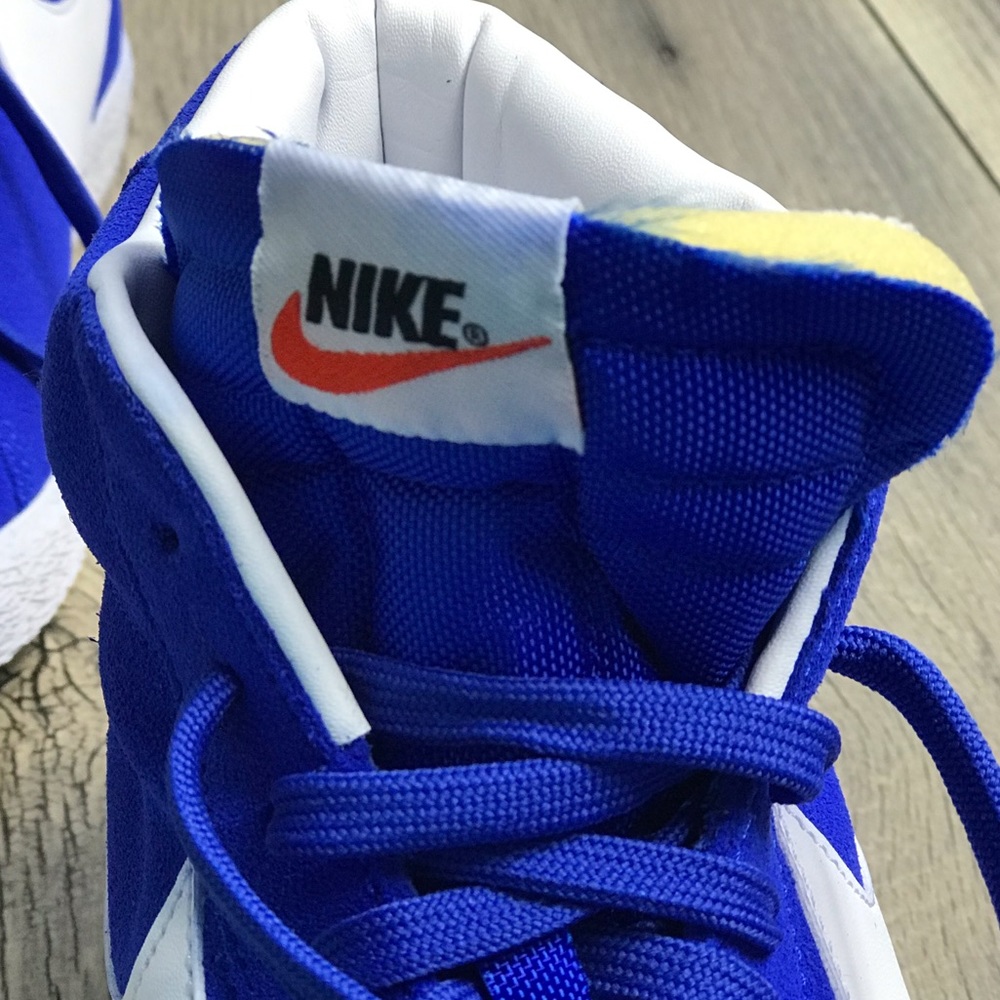 NWT Nike Blazer MID PRM Racer Blue M AUTHENTIC - Picture 7 of 7